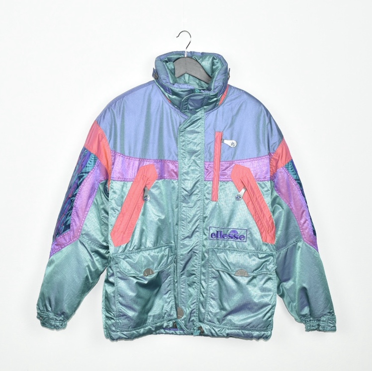 Ellesse shiny outlet jacket